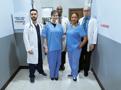 Doctors and nurses of the NHS workforce who are underpaid and undervalued