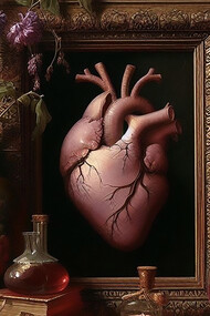 A human heart