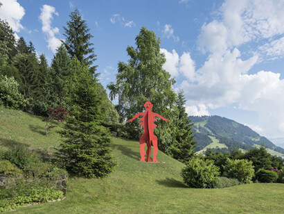 Calder in the Alps, Exhibition view. Courtesy of Hauser & Wirth