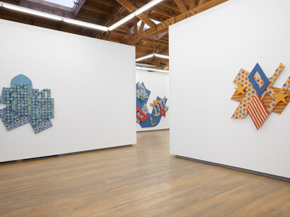 Kour Pour, Finding my way home, exhibition view. Courtesy of Nazarian / Curcio