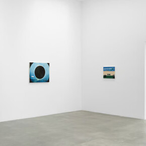 Wilhelm Sasnal, Aaasphalt, exhibition view. Courtesy of Blum Gallery