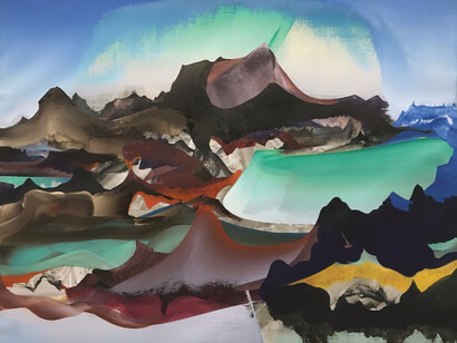 Elliott Green, Sorth of Nouth, 2017.  Courtesy of Pierogi