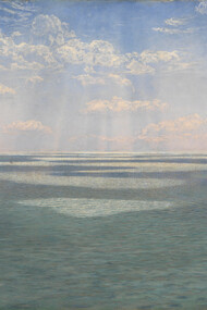John Brett, The British Channel Seen from the Dorsetshire Cliffs, 1871, photo: Tate
