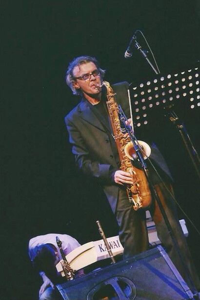 Franco Olivero al sax