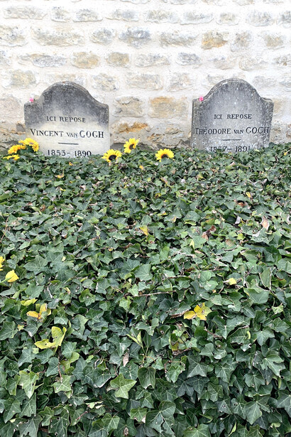 Tomba dei Van Gogh, Auvers-sur-Oise, foto Claudia Zanfi