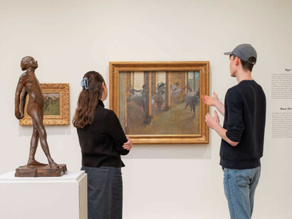 Various artists, French art 1870-1925, exhibition view. Courtesy of Glyptotek