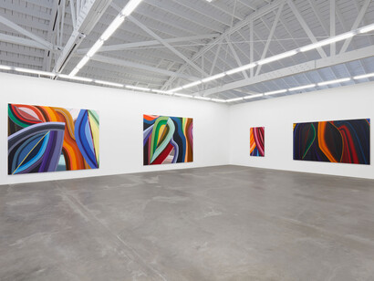 Installation view, June Edmonds: Joy of Other Suns, Luis De Jesus Los Angeles, 2021. Courtesy of Luis De Jesus Los Angeles. Photography by Paul Salveson. © June Edmonds. Courtesy of Luis De Jesus Los Angeles