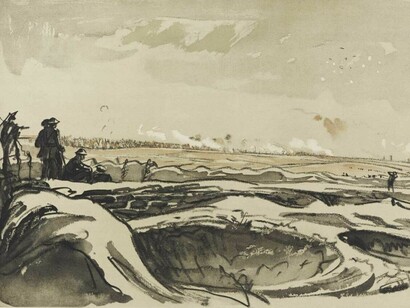 The Battle of the Somme by Sir David Muirhead Bone