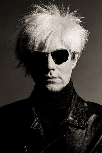 Greg Gorman, Andy Warhol (detail), (l.a. Eyeworks), Los Angeles, 1986. Courtesy of Fahey/Klein Gallery
