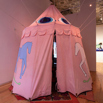 Horses for the Trees. Courtesy of Denny Dimin Gallery