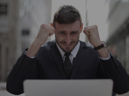 The man in the black suit has achieved remarkable success