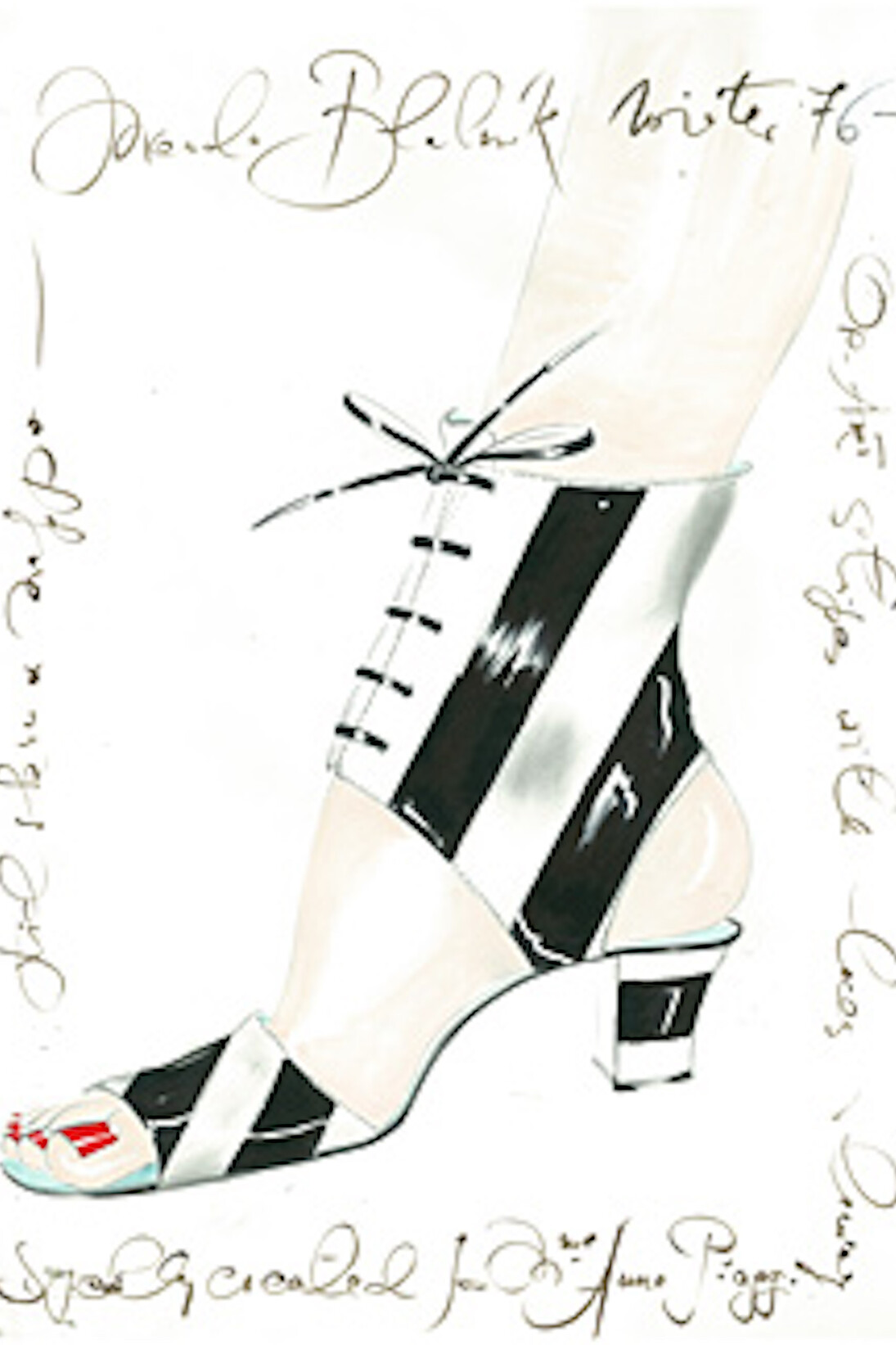 Manolo Blahnik. Courtesy of The State Hermitage Museum