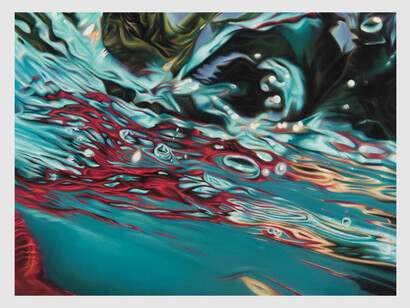 Calida Rawles, To What End, pastel on paper, 36x48 inches (artwork), 91.4x121.9 cm, 43.75x56x2 inches (framed), 111.1x142.2x5.1 cm