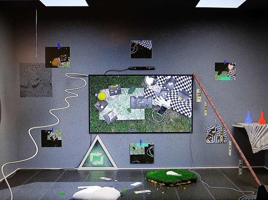 Mitch Patrick, 'Green Grounded Fortune', 2014, video