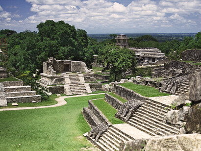 Palenque, yacimiento arqueológico maya (México)