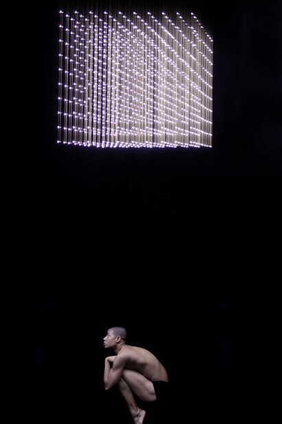 Wayne McGregor's FAR, Company Wayne McGregor (Catarina Carvalho, Louis McMiller), 2010. Photo by Ravi Deepres