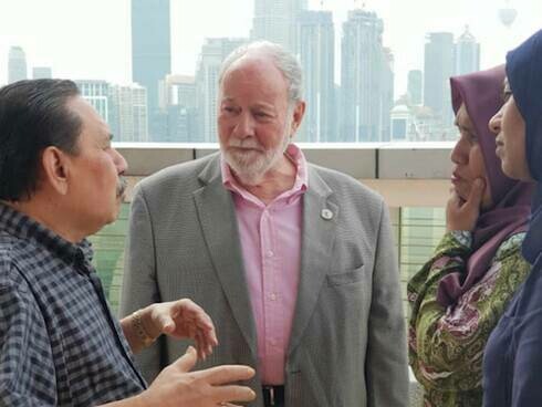 Professor Jeffrey Levett in Malaysia