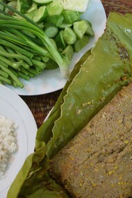 Involtino di carne e grano turco