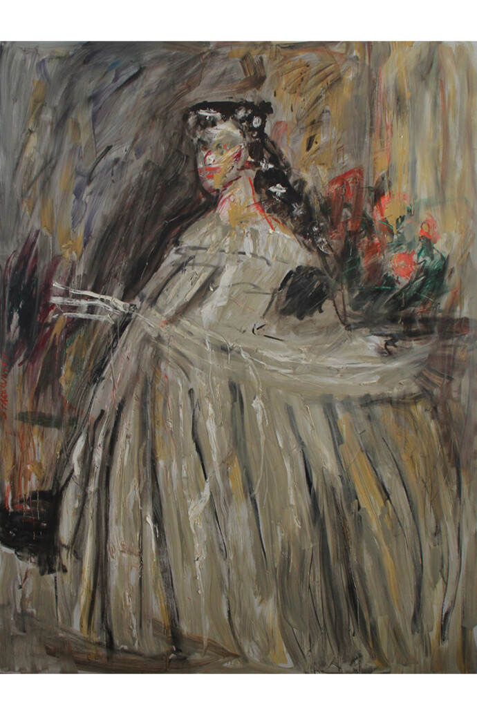 Copyright Mark Beard, "[Brechtholdt Streeruwitz (1890-1973)] Portrait of Elisabeth of Austria," n.d., oil on canvas, Courtesy of ClampArt, New York City
