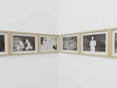 Jimmy DeSana, 101 nudes, exhibition view. Courtesy of Clamp Gallery