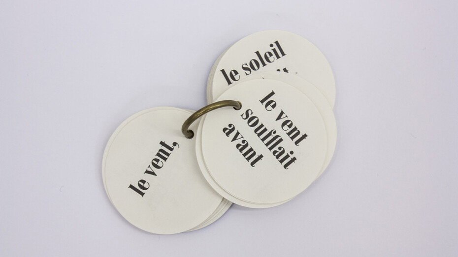 Robert Filliou. Courtesy of Nogueras Blanchard