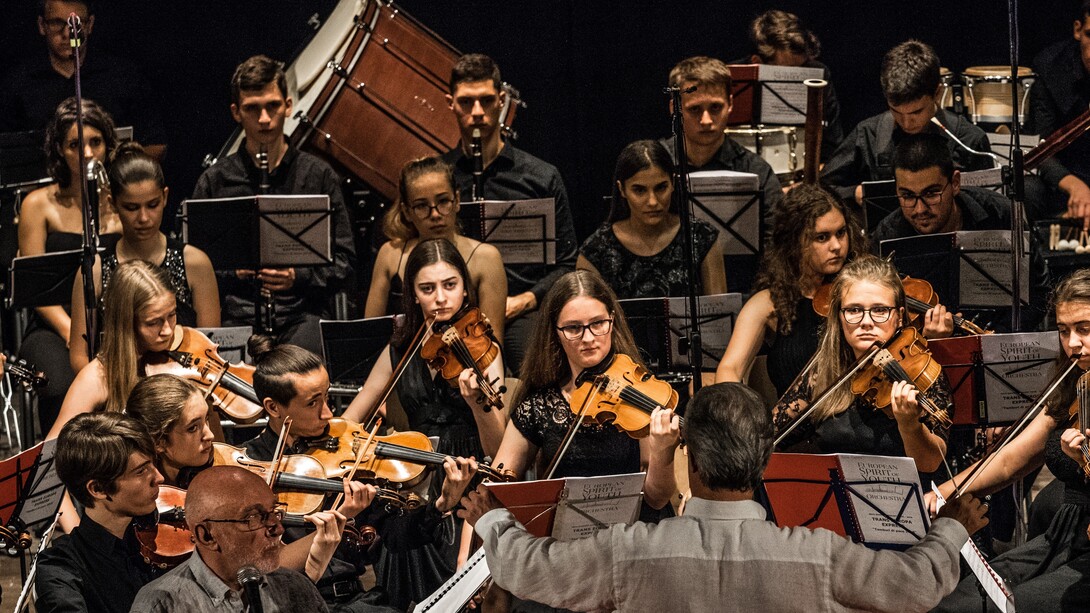 European Spirit of Youth Orchestra, foto Andrea Semplici