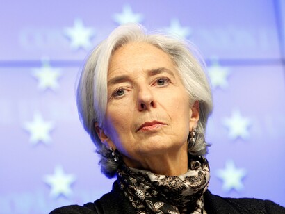 La directora general del FMI Christine Lagarde