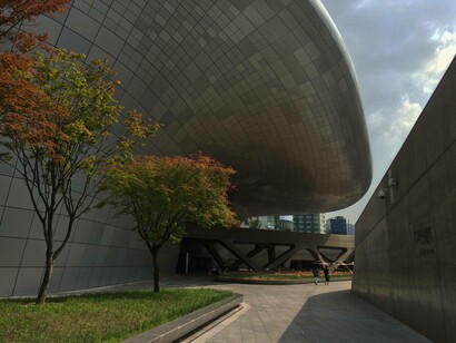 Dongdaemun Design Plaza in Seoul, Korea