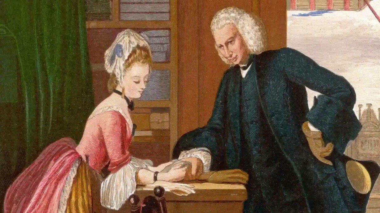 Mr. Yorick, like Tristram Shandy, was an alter ego of Laurence Sterne