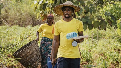 Trabalhadores rurais. A agricultura familiar é a forma predominante de produção agrícola em Moçambique, praticada por aproximadamente 98% dos pequenos agricultores. Caracteriza-se pela forte dependência climática, baixo uso de tecnologia e predomínio de culturas de subsistência, como milho, mandioca e feijão. Apesar de sua relevância econômica e social, enfrenta sérios desafios relacionados à infraestrutura, acesso a crédito, educação e mercado