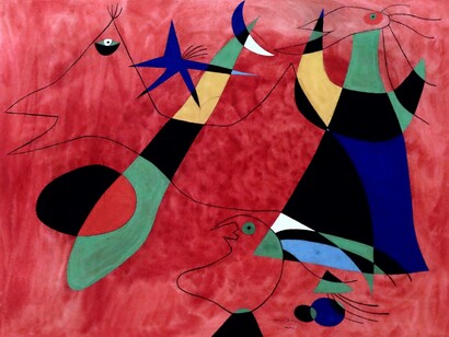 Joan Miró (1893-1983), Sans titre, 1938, Fondation Joan Miro, Barcellona, Spagna