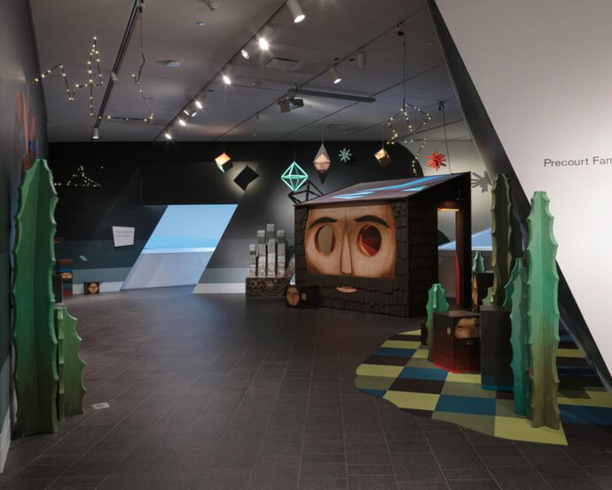 Past the Tangled Present. Courtesy of Denver Art Museum
