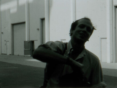 Morgan Fisher, Production Footage, 1971, 16mm film, colour and b&w, silent, 10 minutes © the artist, Courtesy Maureen Paley, London