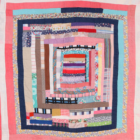 Maker unknown, Housetop with multiple borders, 1940s. Courtesy of High Museum of Art