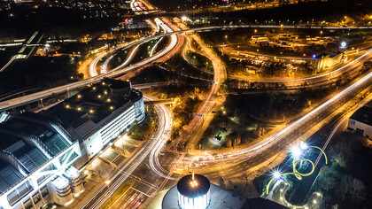 Berlin by night © Alexander Steinhof (detail)