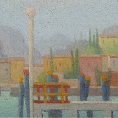 Antonio Calderara, Paisaje, 1947