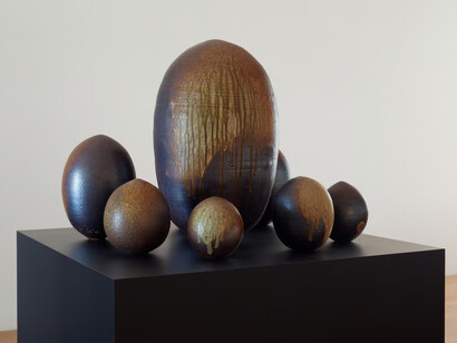 Adam Silverman, LACMA seeds and weeds, exhibition view. Courtesy of Blum Gallery