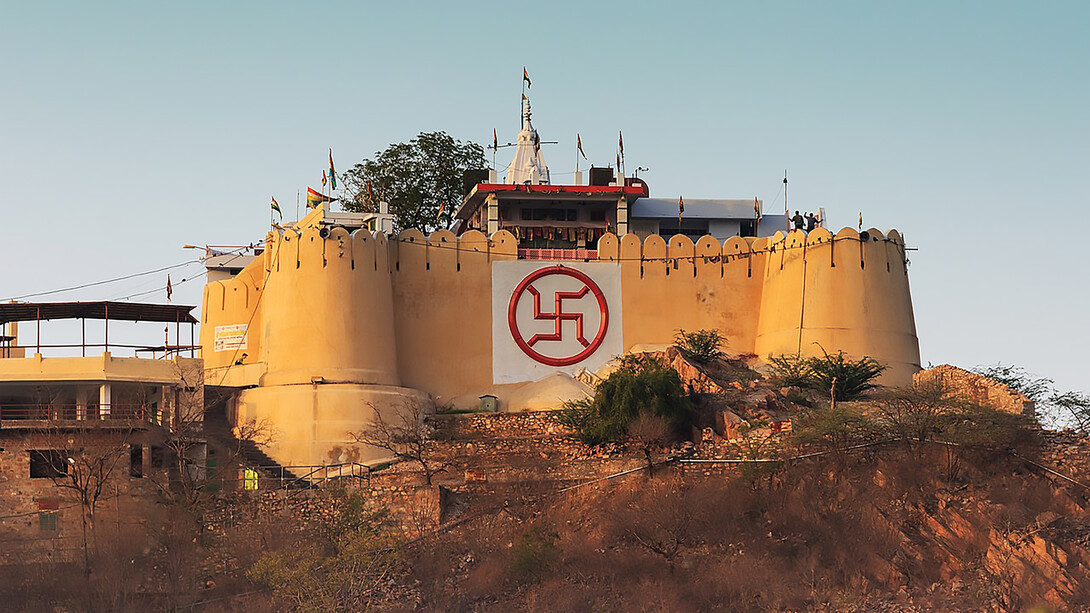 A Hindu temple in Rajasthan, India