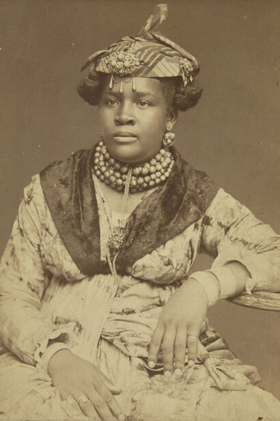 Unknown, Martinique woman, about 1890. Courtesy of Columbus Museum of Art