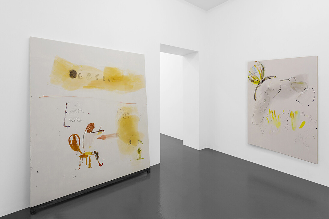 Henry Chapman, Writing, installation view, T293, Naples
