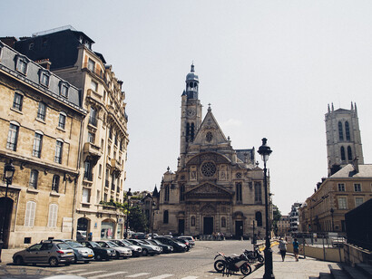 El Barrio Latino de París, Francia