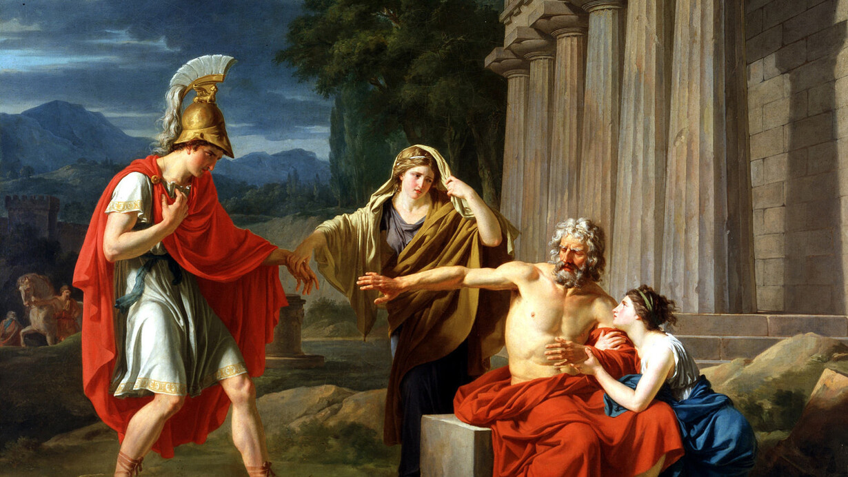 «Edipo en Colono» (1788) Jean-Antoine-Théodore Giroust