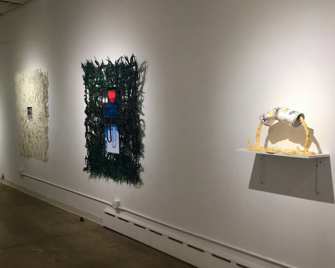 Like a rolling stone, Exhibition view. Courtesy of Castor Gallery