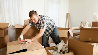 Empaquetando todo para irse de casa