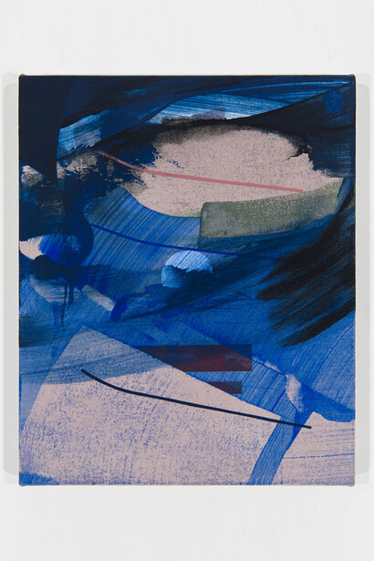 Vince Contarino, NT/NF/14, 2013, Acrylic on canvas, 11 x 9 inches, 27.9 x 22.9 cm