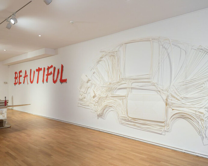 Beautiful, Useful, Love. Courtesy of Grob Galley 