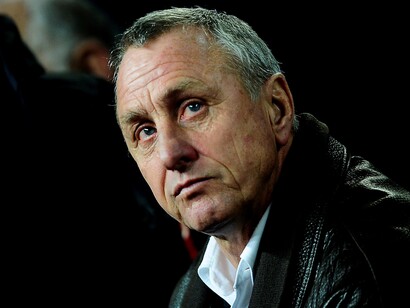 Johan Cruyff en su etapa de entrenador