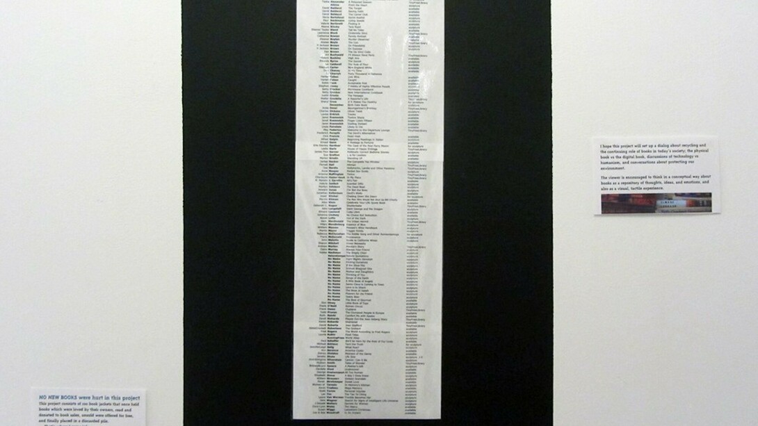 On the Wall, Exhibition view. Courtesy of Carter Burden Gallery