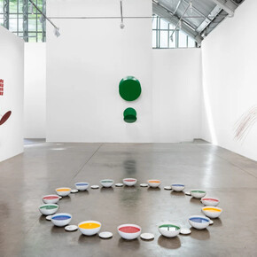 Lygia Pape, Sendo, exhibition view. Courtesy of Mendes Wood DM 
