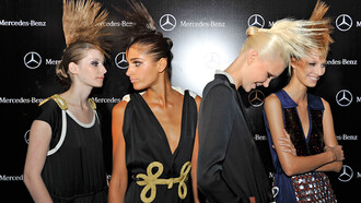 Modelos a punto de salir a la pasarela